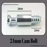 Cam Bolt Dowel 24mm | Flat Pack Fitting