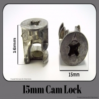 15mm x 16mm Cam Lock | Spare Parts and Fittings