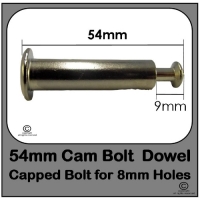 Capped Bolt 54mm | Locking Cam Bolts