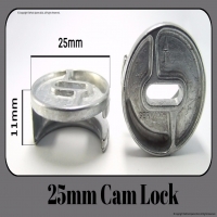 25mm x 11mm Cam Lock | Furniture Spare Parts